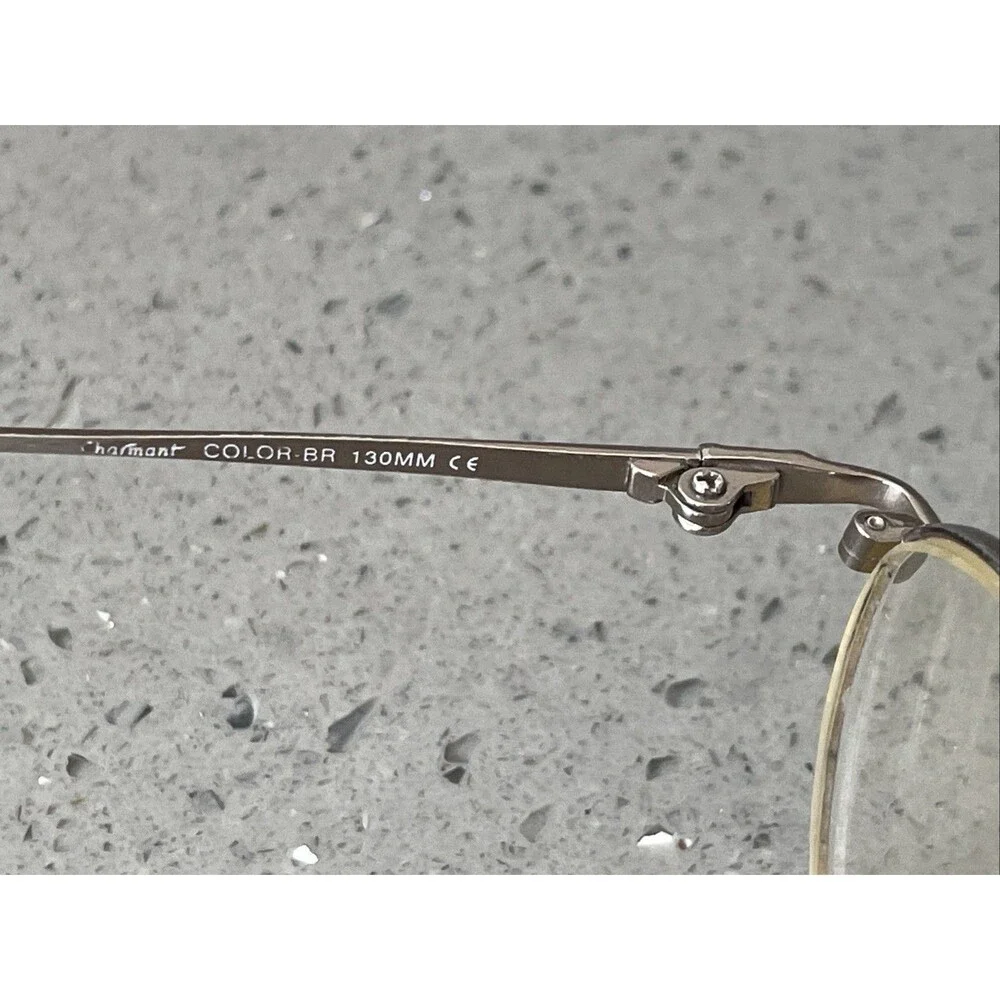 Charmant Eyeglasses US7652 Titanium 50-17-130 FRAMES ONLY full rim Color BR